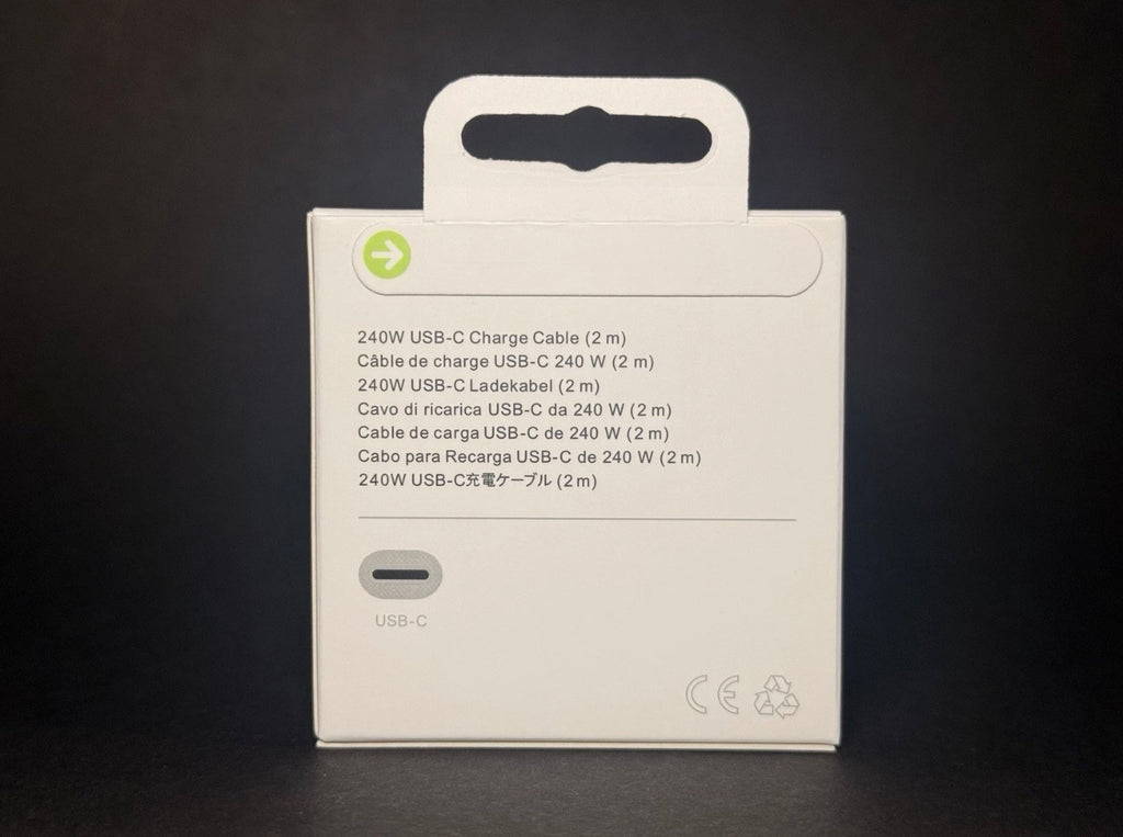 USB-C Schnellladekabel 240W (2m) – Ultra Fast Charging & Datenübertragung